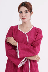 Women's Ethnic Tops (Pink)